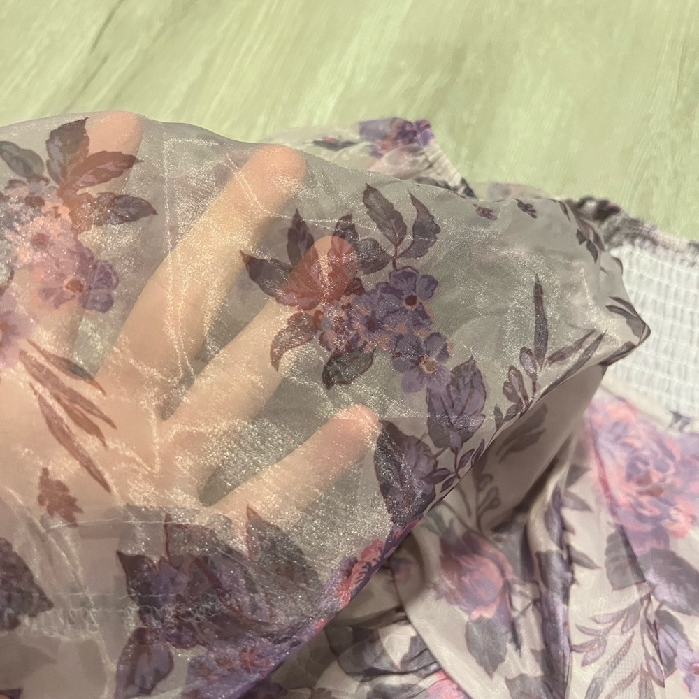 NWT Floral baby doll dress - Picture 4 of 5